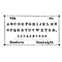 An 1886 depiction of the 'talking board' which would inspire Charles Kennard to pursue production of the Ouija board. An 1886 depiction of the 'talking board' which would inspire Charles Kennard to pursue production of the Ouija board.