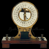 A Dial Telegraph popular at the time of Pease's invention, 1840s-50s