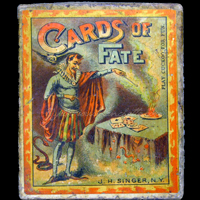 JH Singer Card of Fate Fortune Cards 1890s